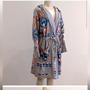 New Johnny Was Biya Chrimata Jacket Boho Southwestern SZ Small